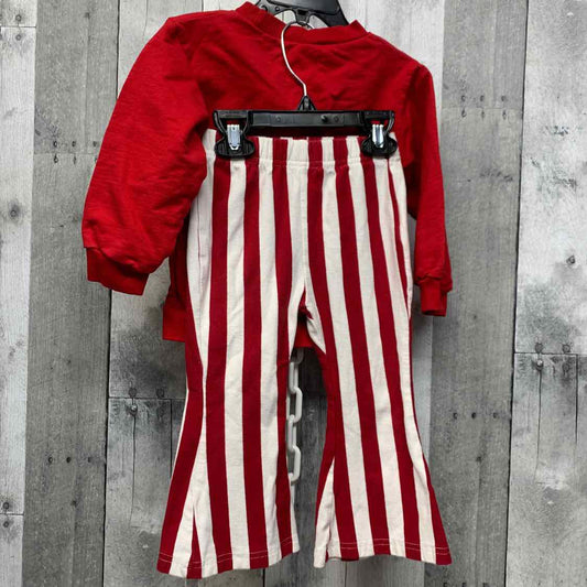 Size 3/4 Red/White B Brand Shirt/Pants
