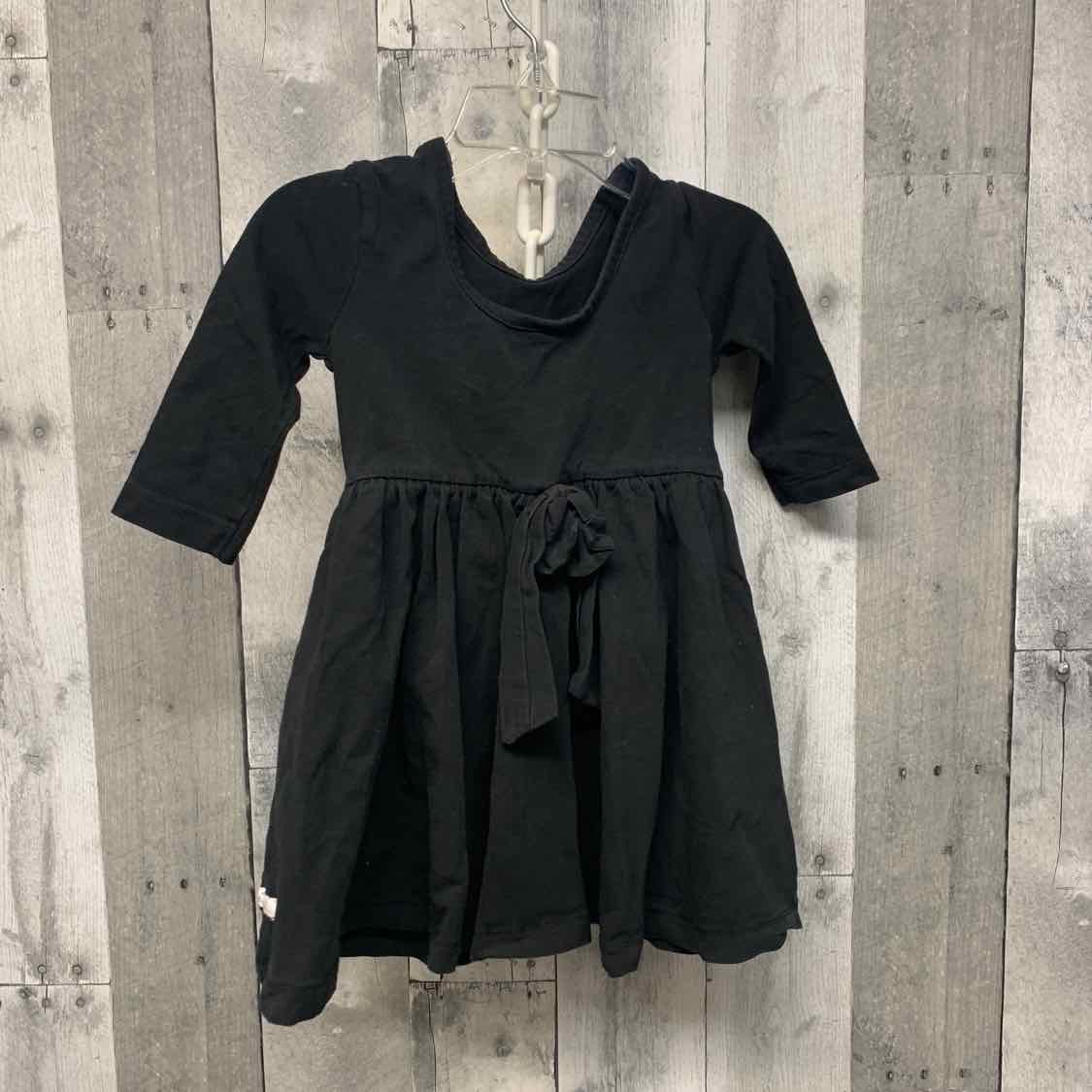 Size 2T Black Ruffle Butts Dress