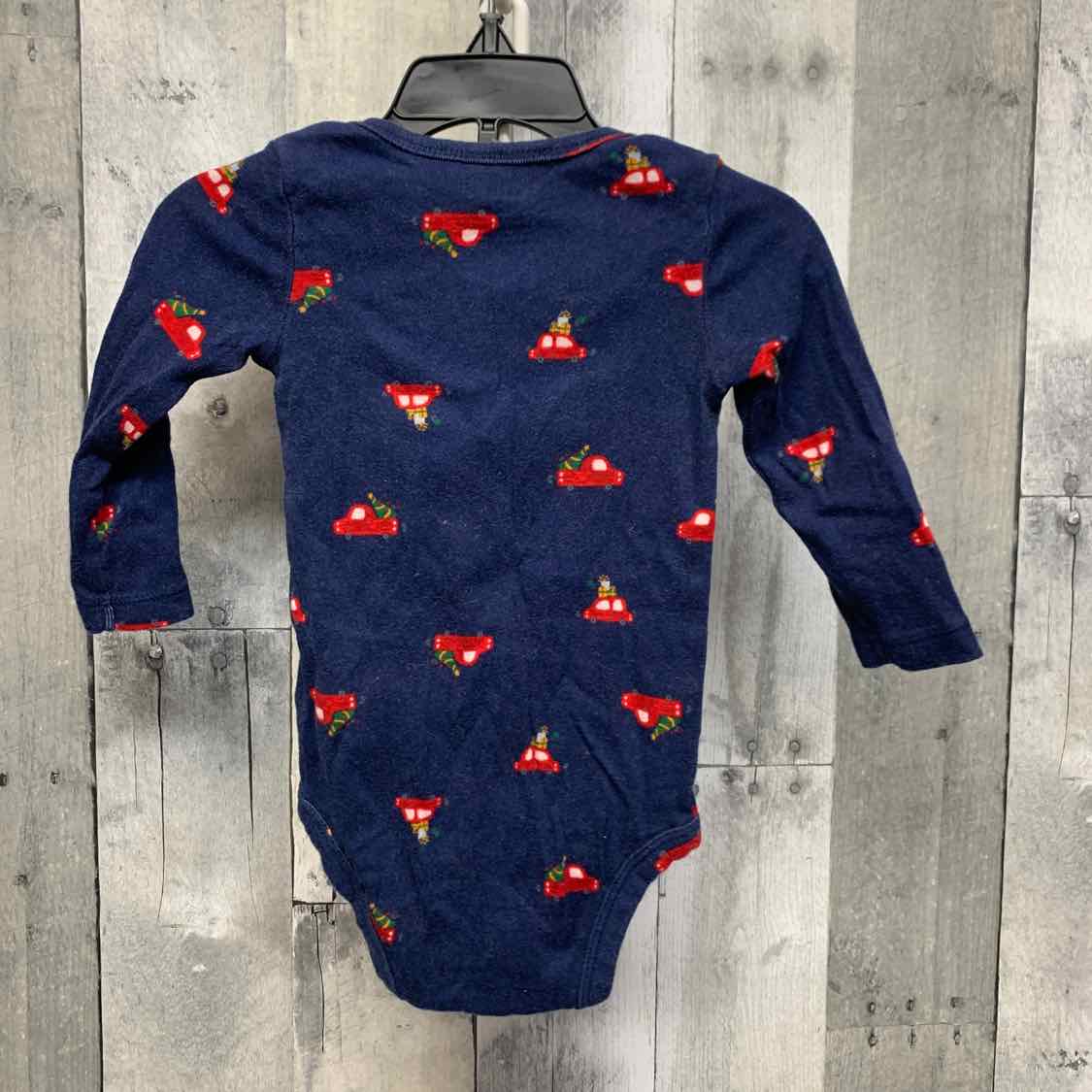 Size 12 Months Navy Print Carter's Bodysuit