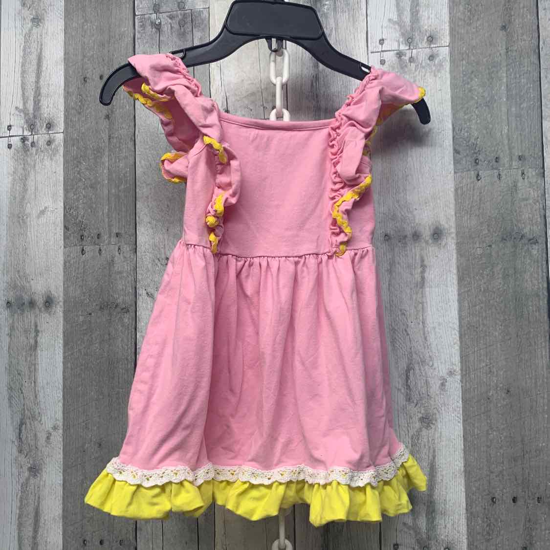 Size 4T Pink Boutique Brand Dress