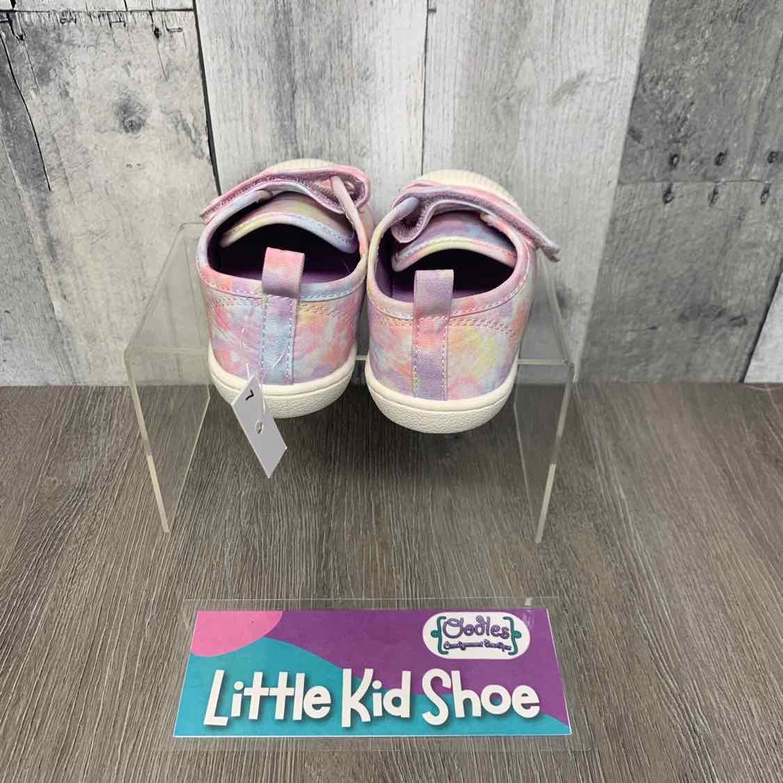 Size 7 Purple Print Jumping Beans Sneakers