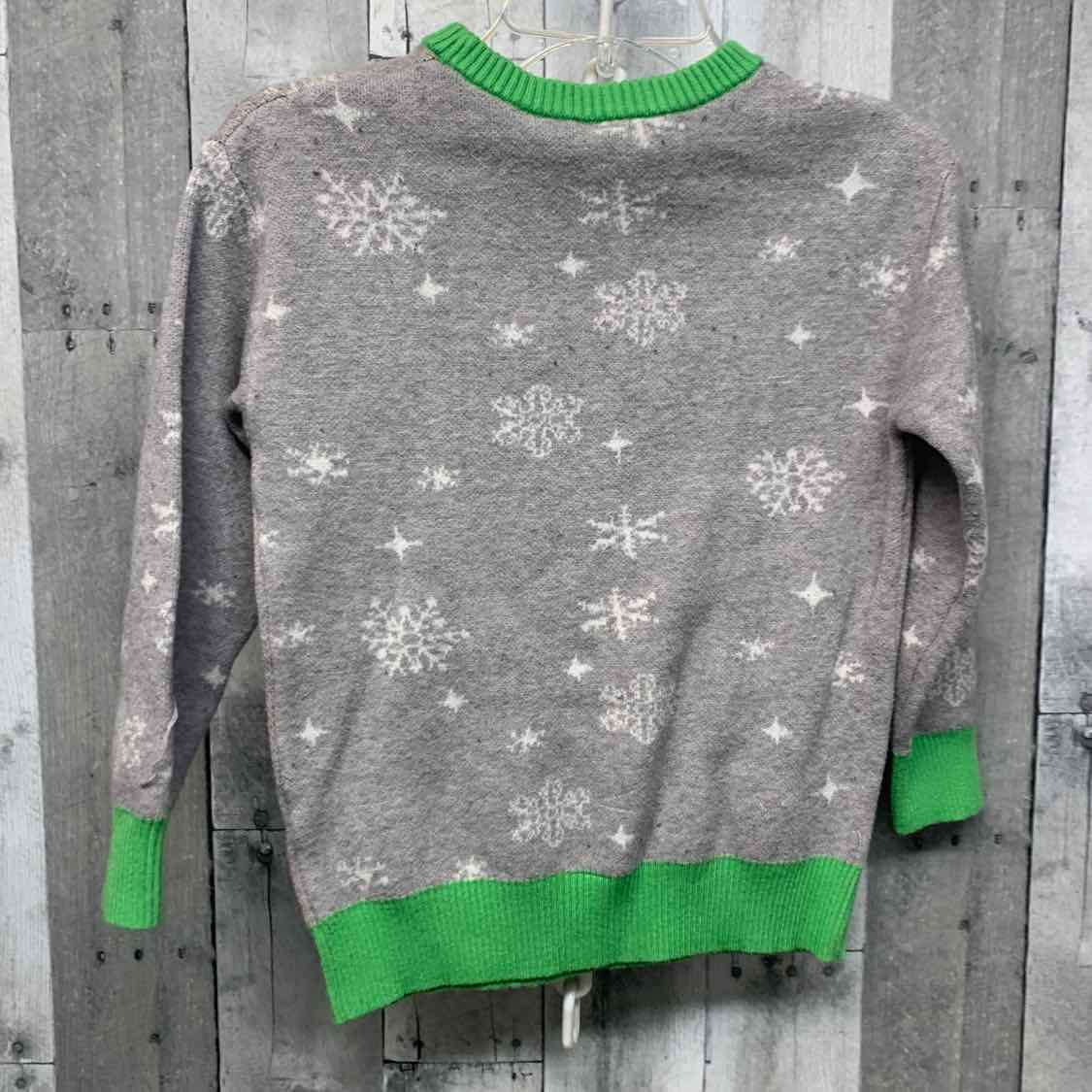 Size 7/8 Gray Graphic Dr Seuss Sweater - Outer