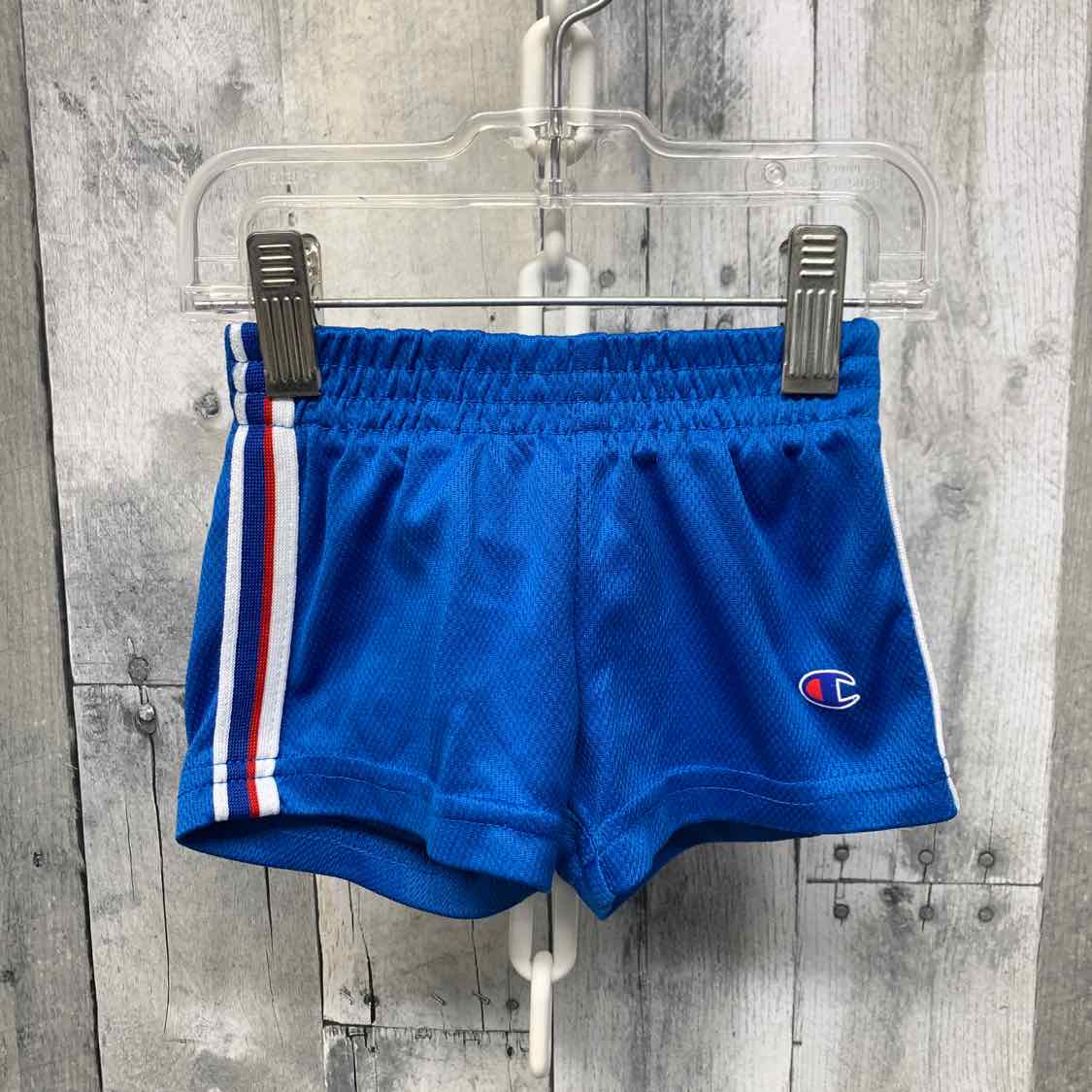 Size 3-6 Months Blue/Red Champion Shorts - Athletic - OodlesCB