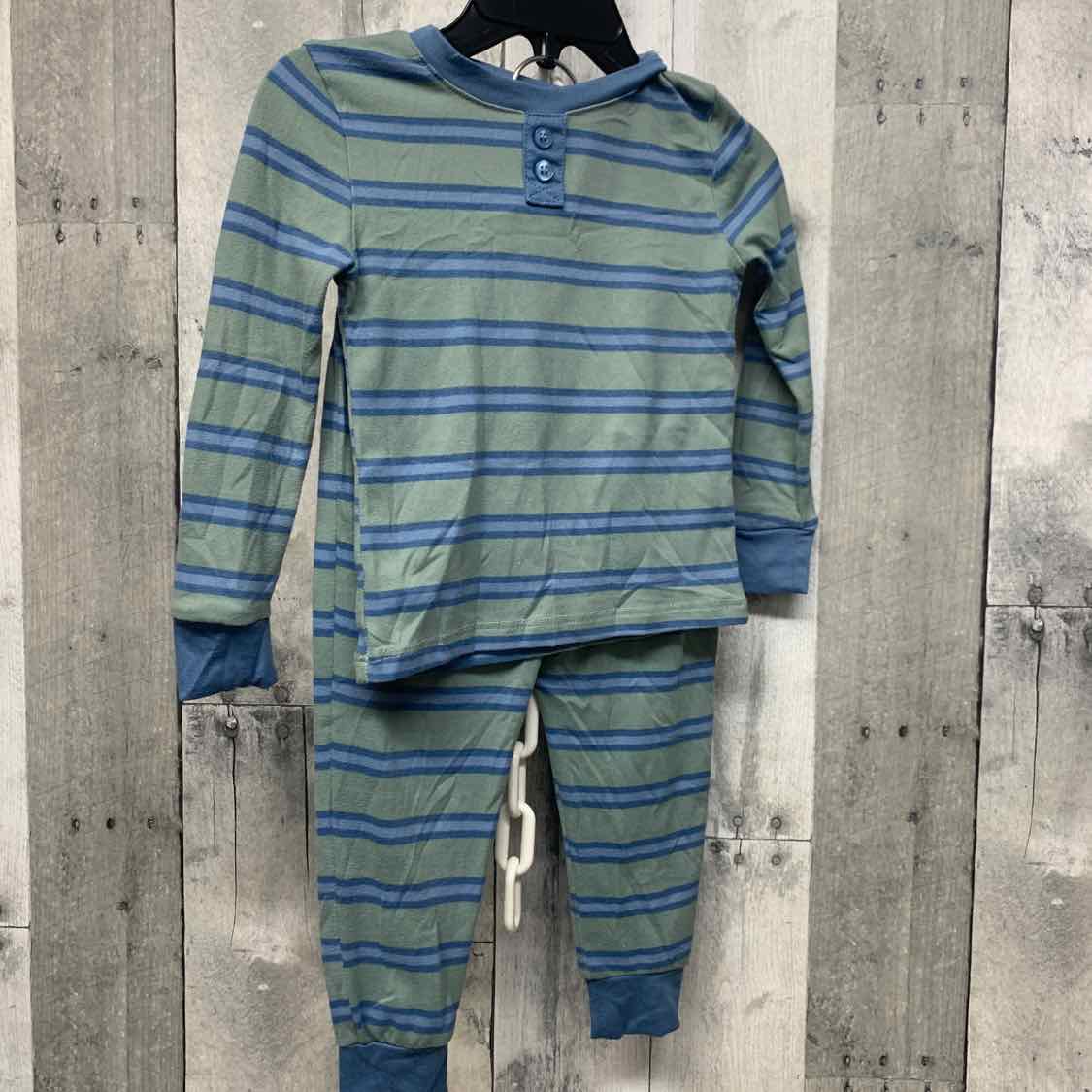 Size 18 Months Green/Blue B Brand 2pc PJs