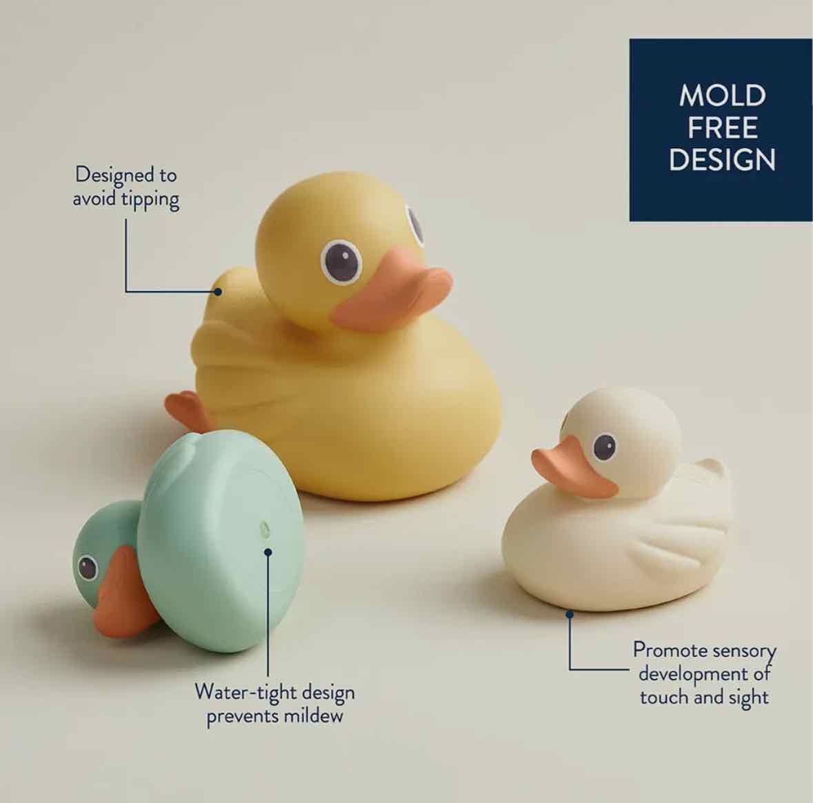 Itzy Ritzy Ducky Family Bath Toy