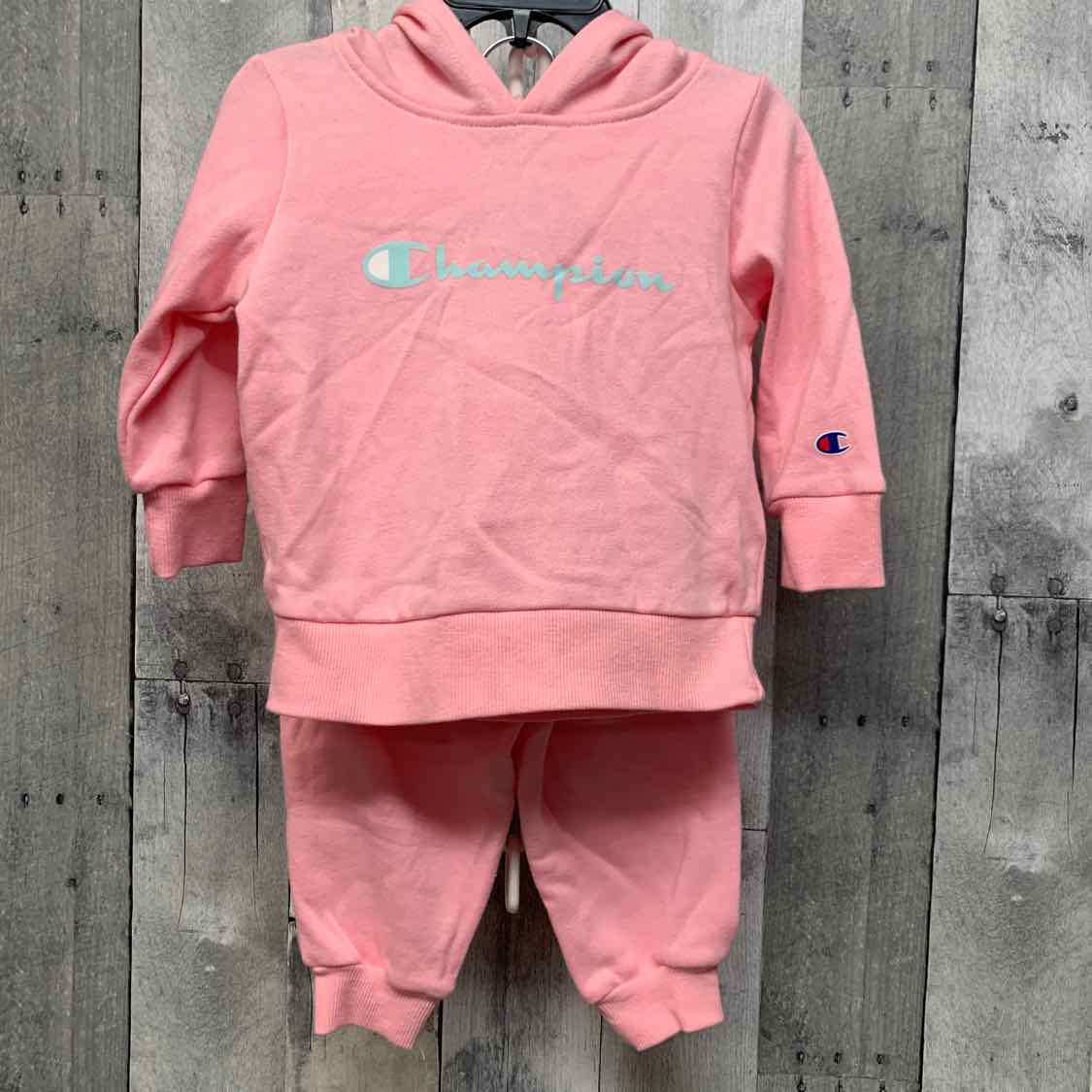 Size 18 Months Pink Champion Jacket/Pants