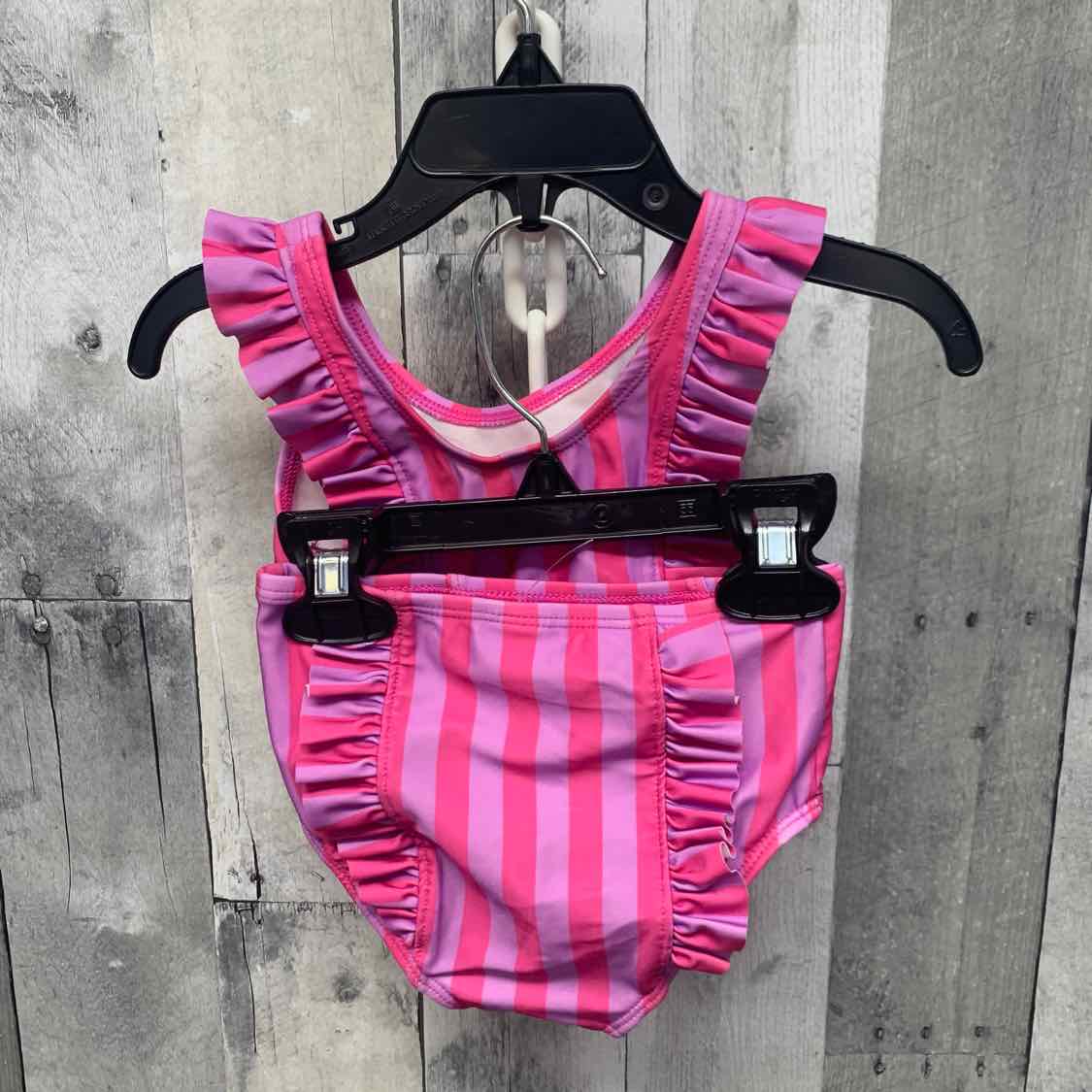 Size 12 Months Purple/Pink Cat & Jack Swim Suit - 2pc+ - OodlesCB