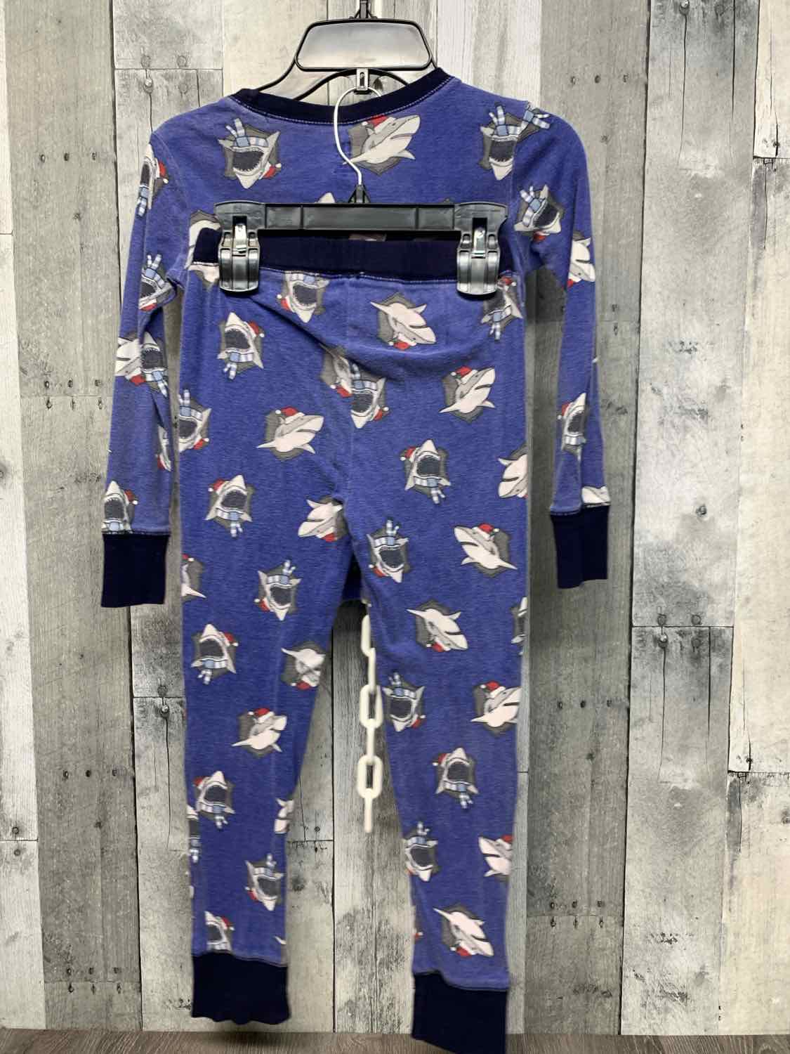 Size 8 Blue Print Gap 2pc PJs
