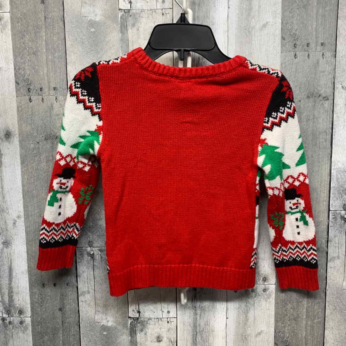 Size 5T Red/Black Holiday Brands Sweater