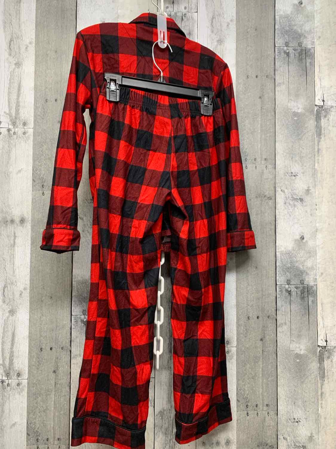 Size 6/7 Red/Black Holiday Brands 2pc PJs