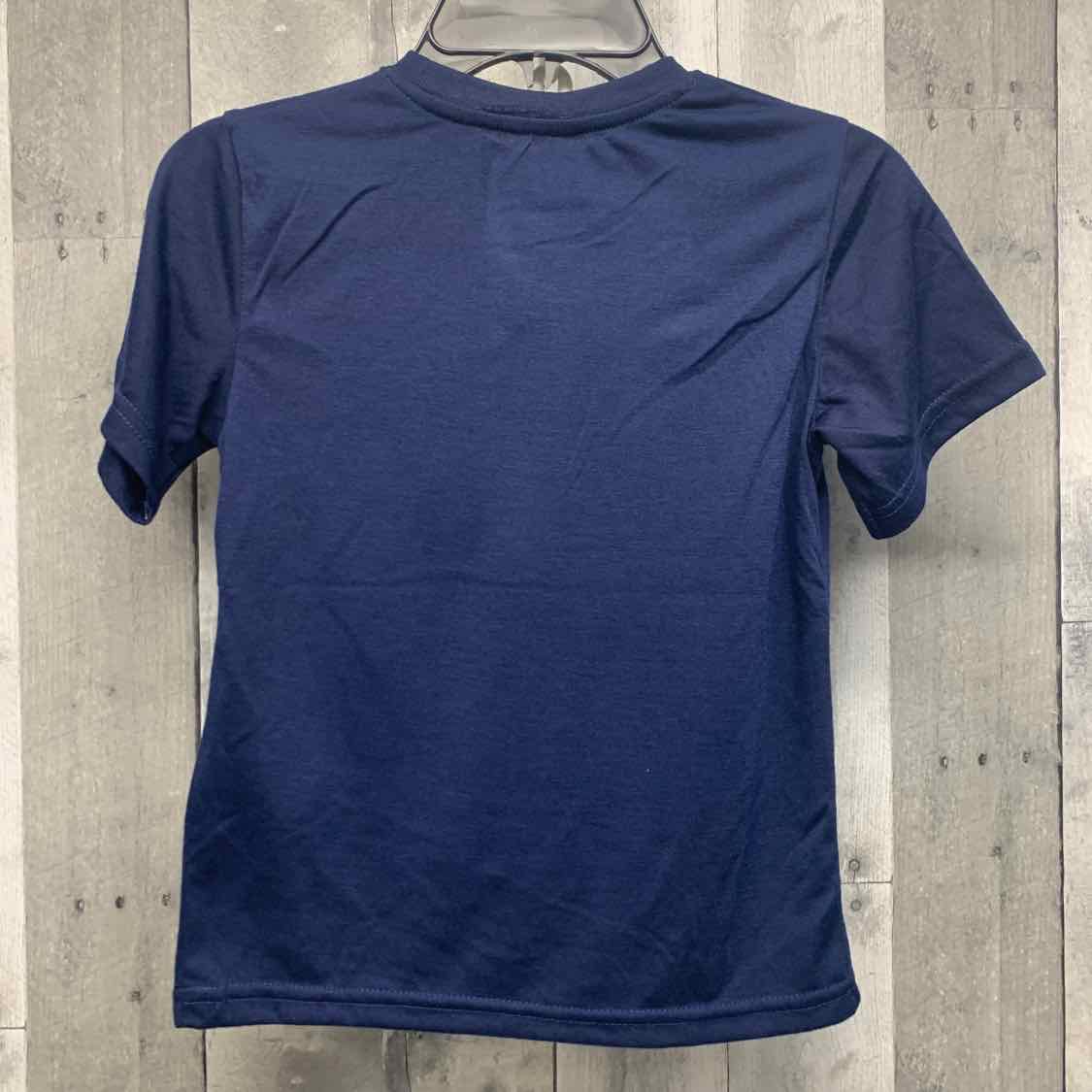 Size 7 Navy Graphic DC T Shirt