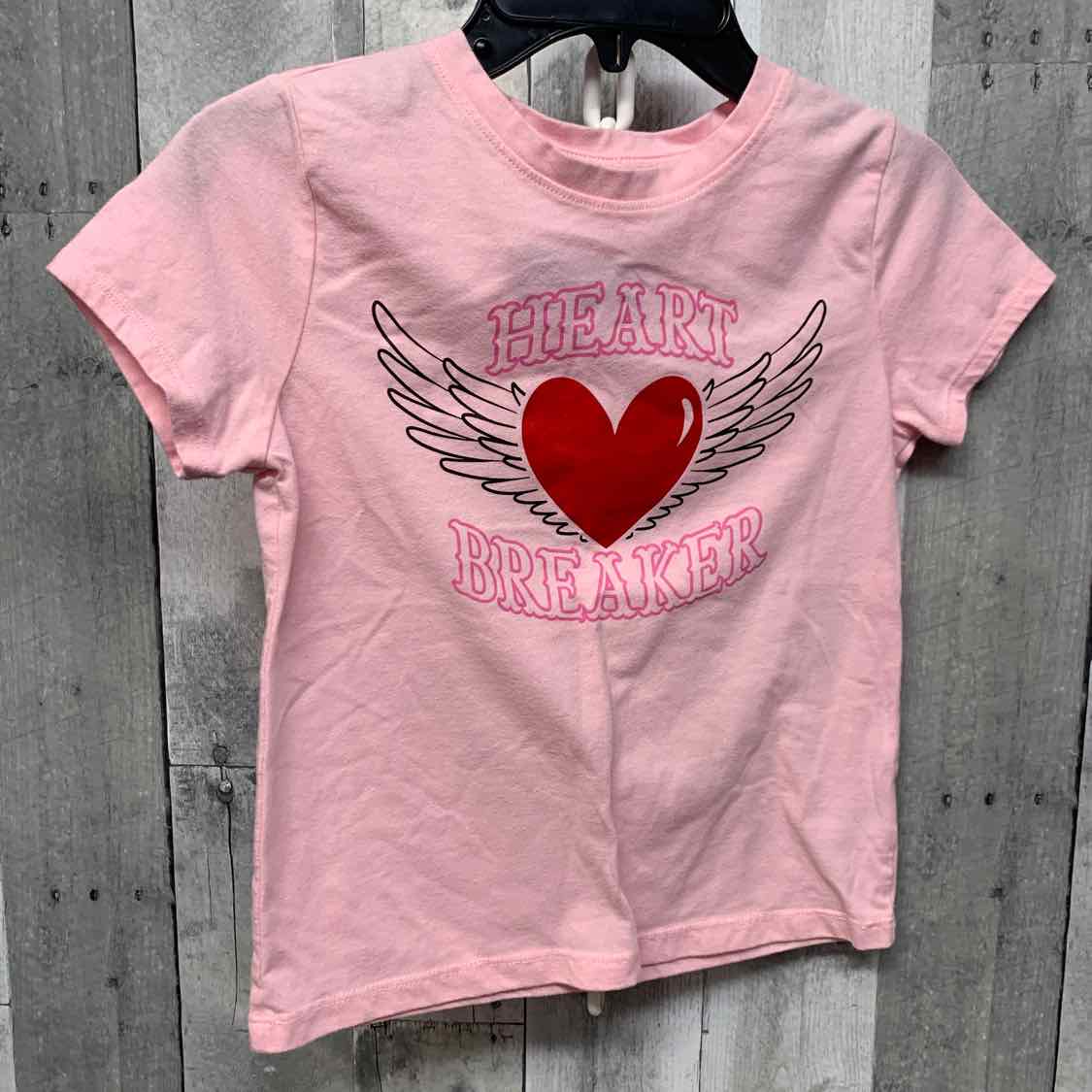 Size 7/8 Pink Holiday Brands T Shirt
