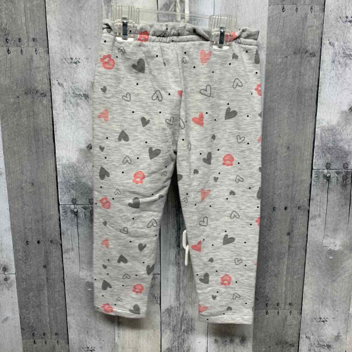 Size 3T Gray Print Mid Brand Athletic Pants