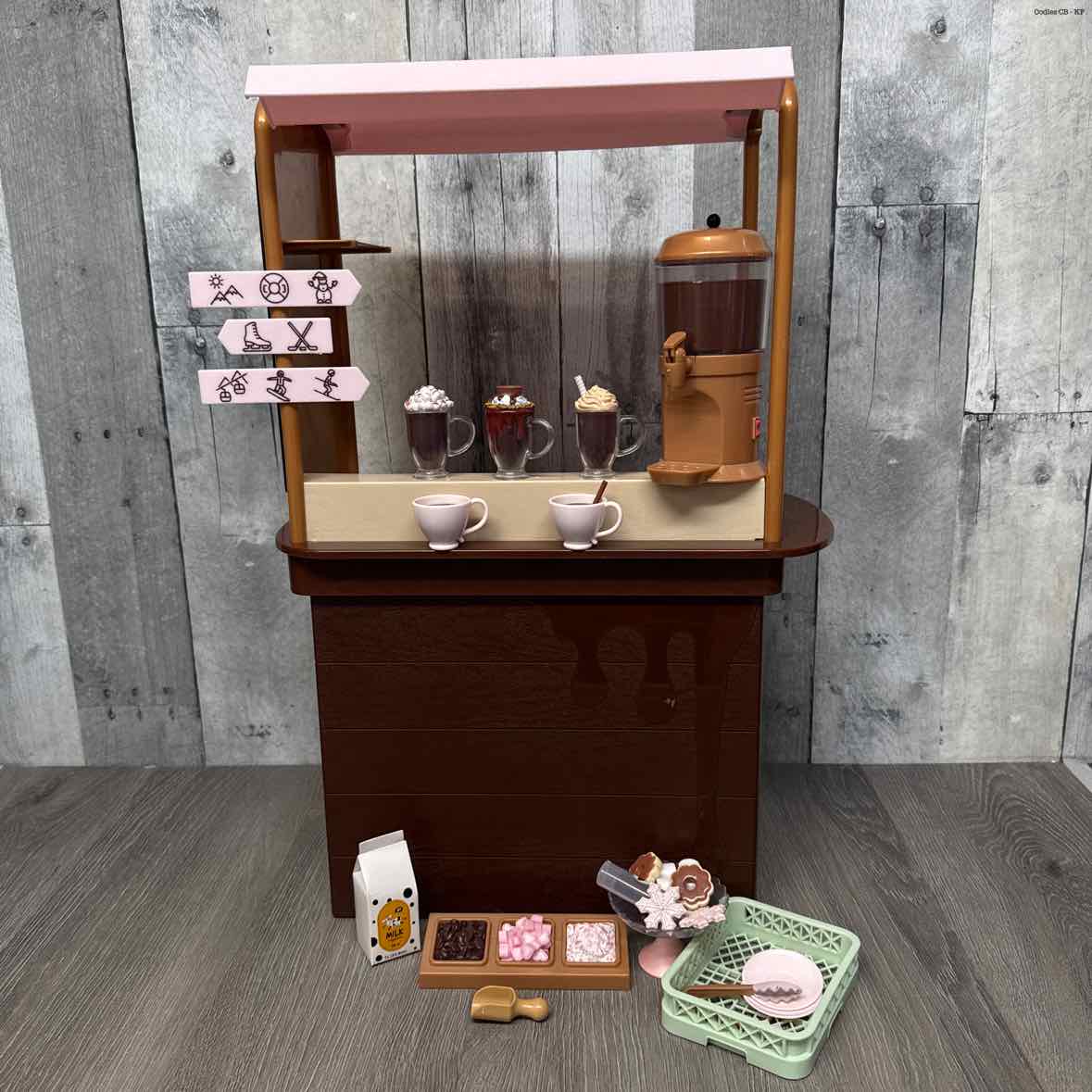 Our Generation Brown/Pink Doll Playset