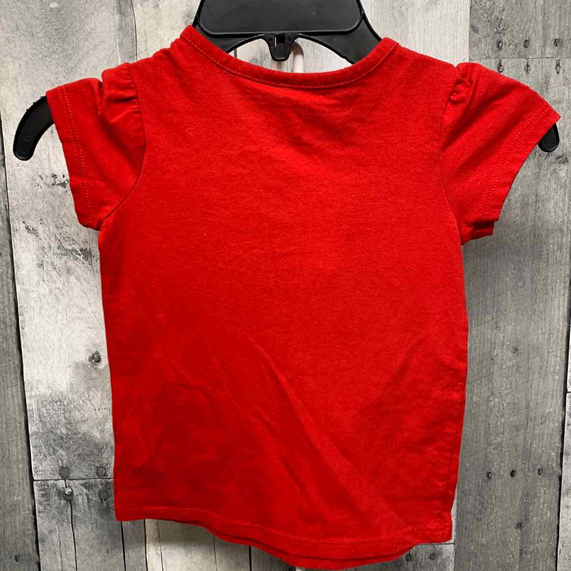 Size 4T Red Graphic Disney T Shirt