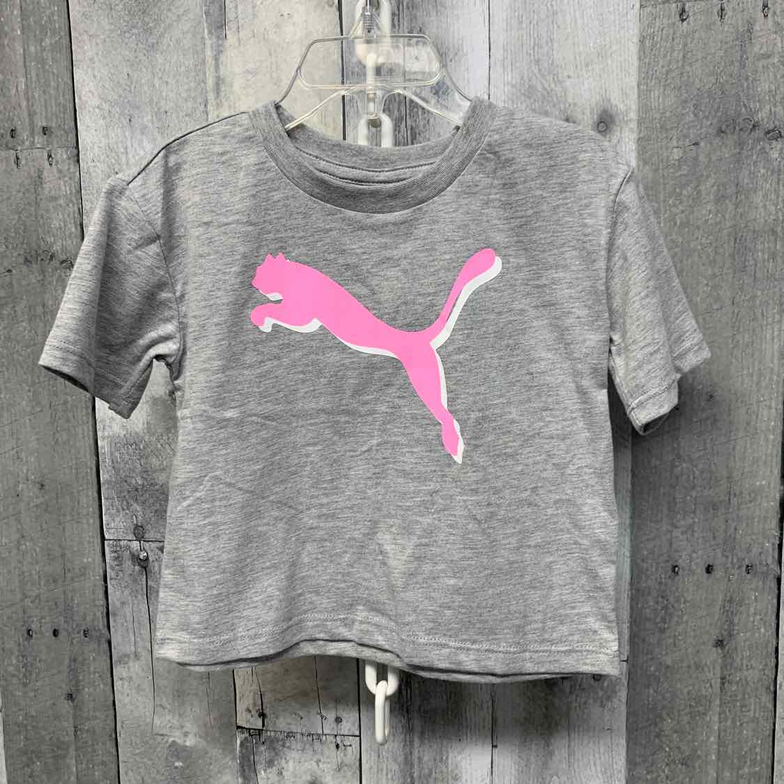 Size 3T Gray Graphic Puma T Shirt