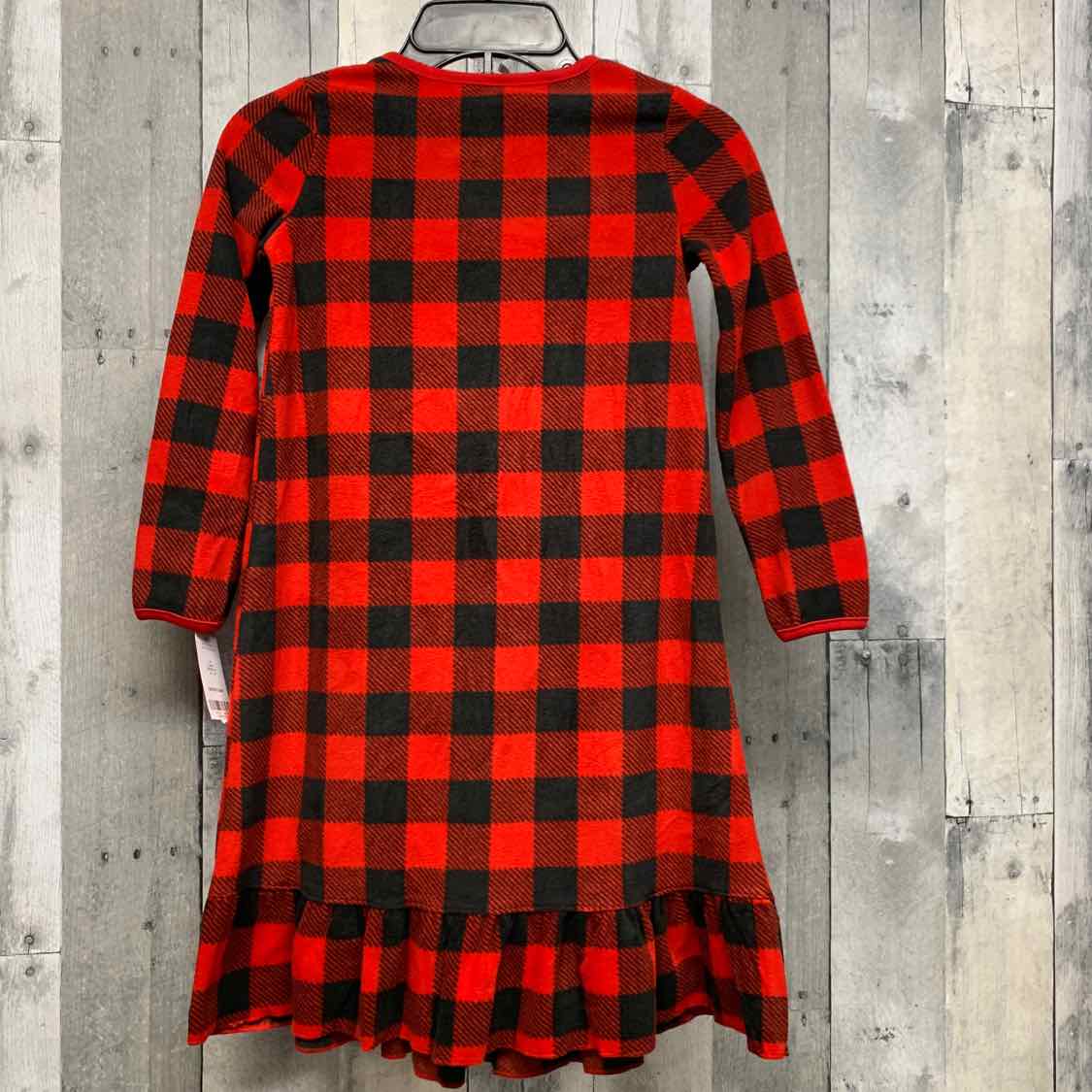 Size 4/5 Red Plaid Carter's Nightgown
