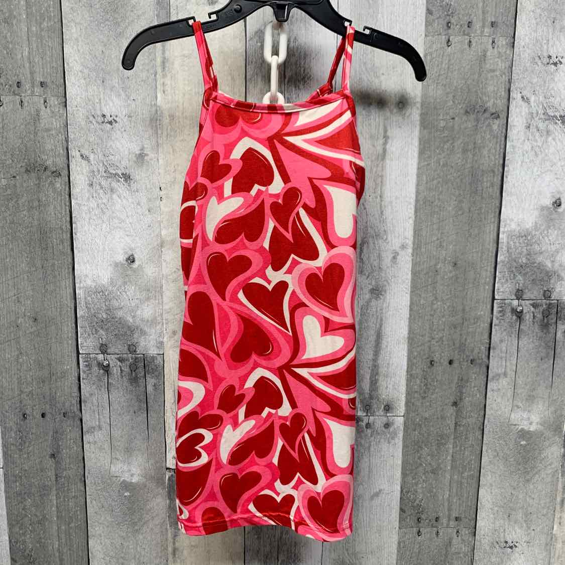 Size 2/3 Pink Print Shein Dress - Knit