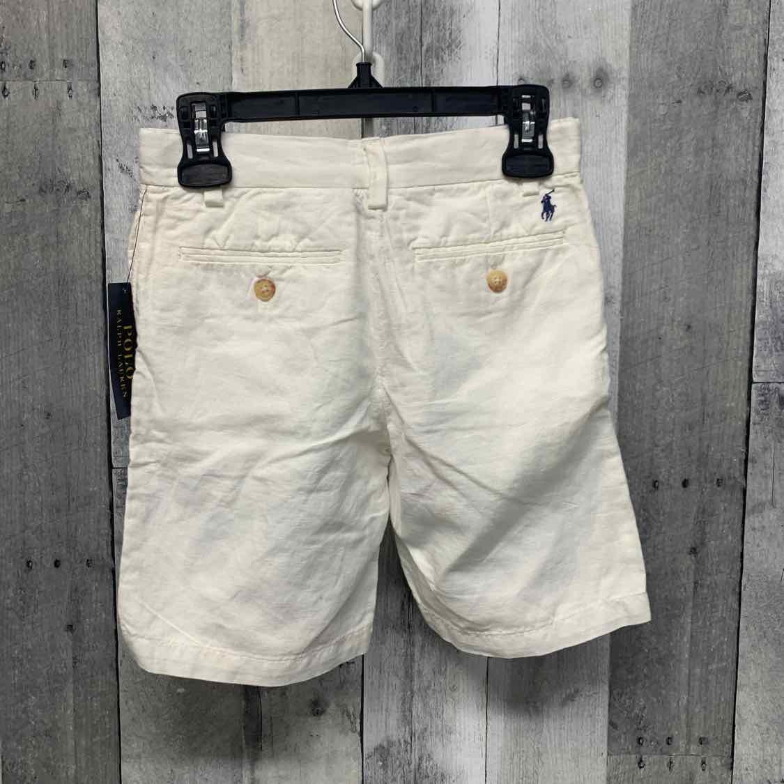 Size 7 White US Polo Shorts