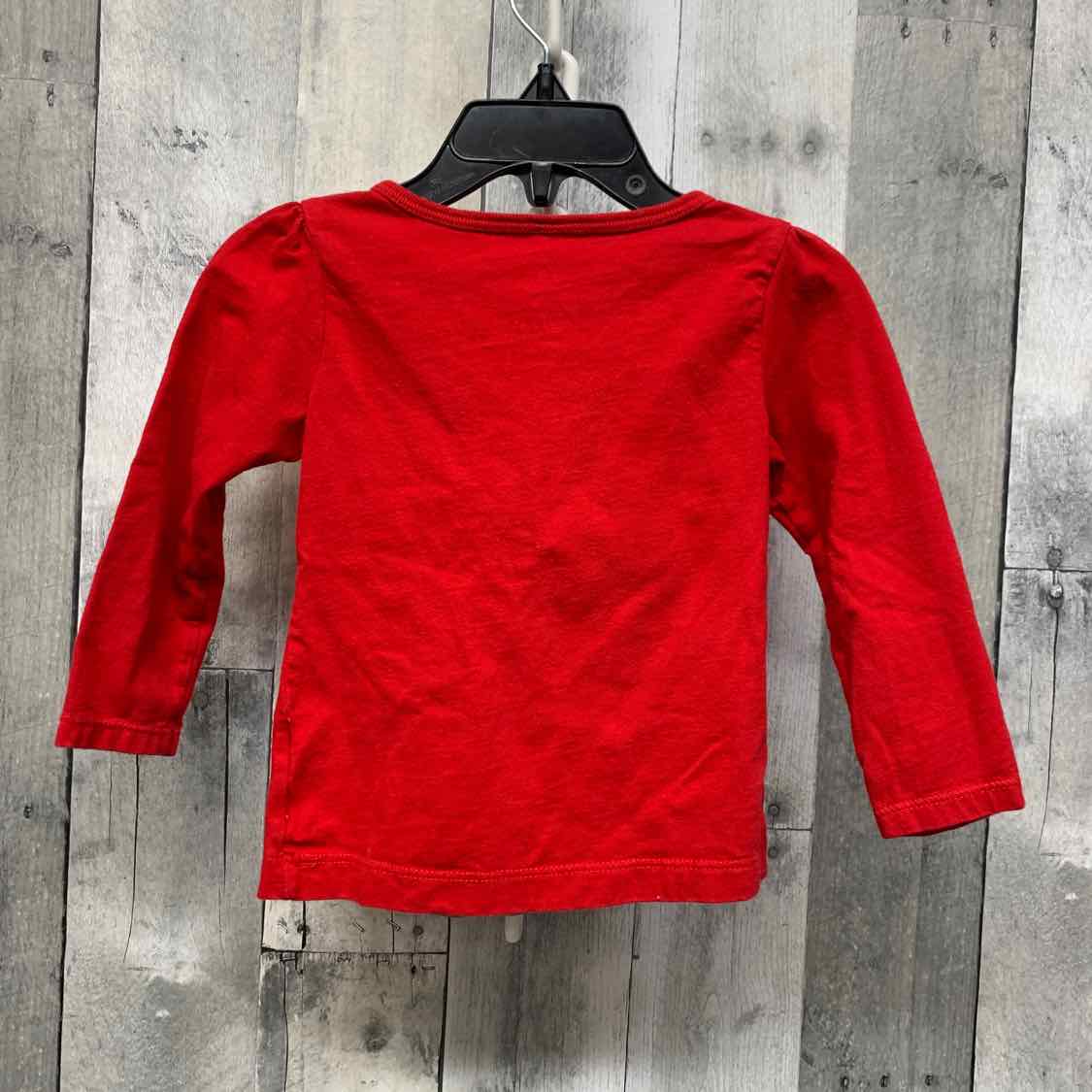 Size 18 Months Red/Brown Just One You Long Sleeve Shirt