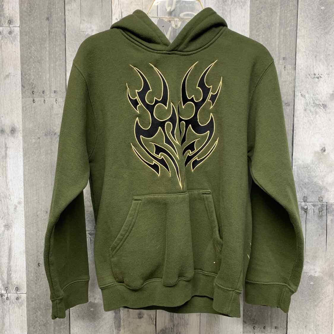 Size 6 Green Graphic B Brand Pull Over