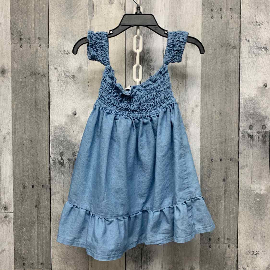Size 3T Denim Bailey's Blossoms Dress