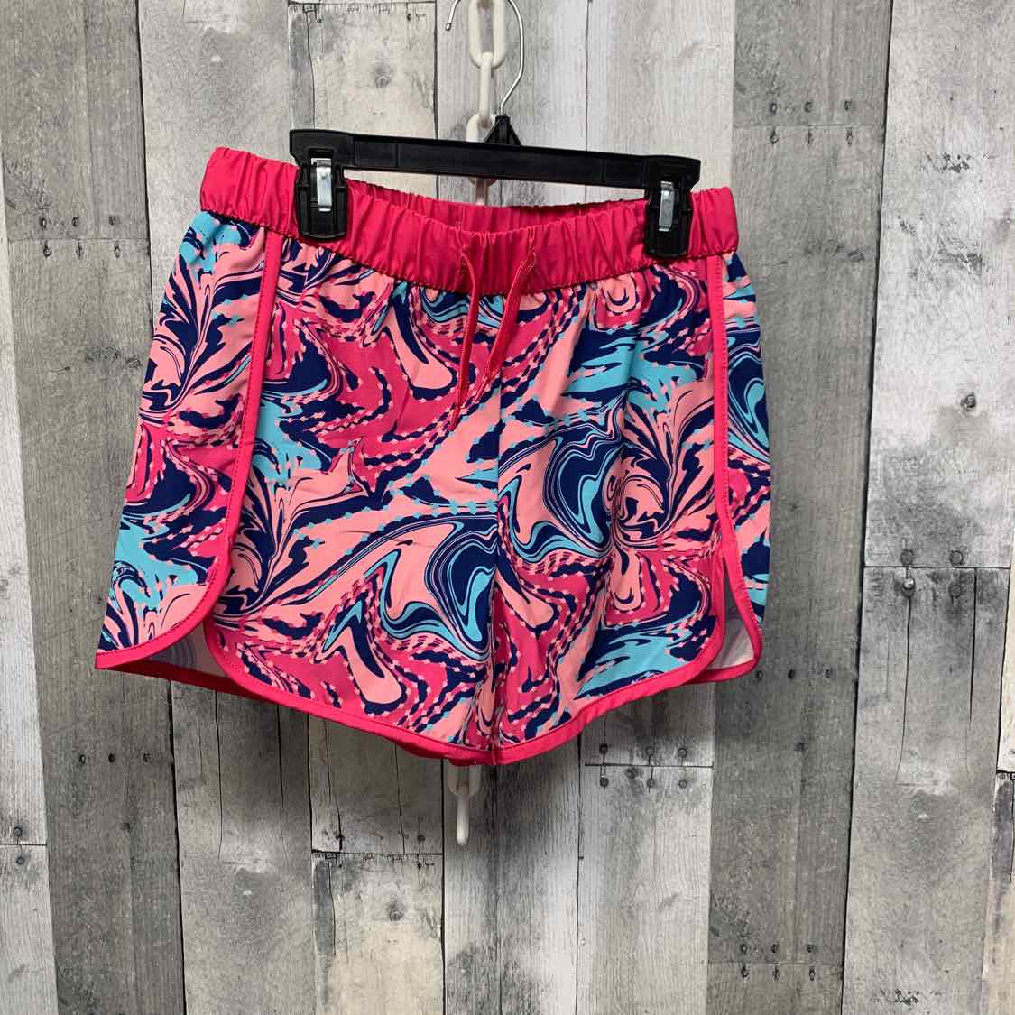 Size XLarge Pink/Blue Reel Legends Board Shorts
