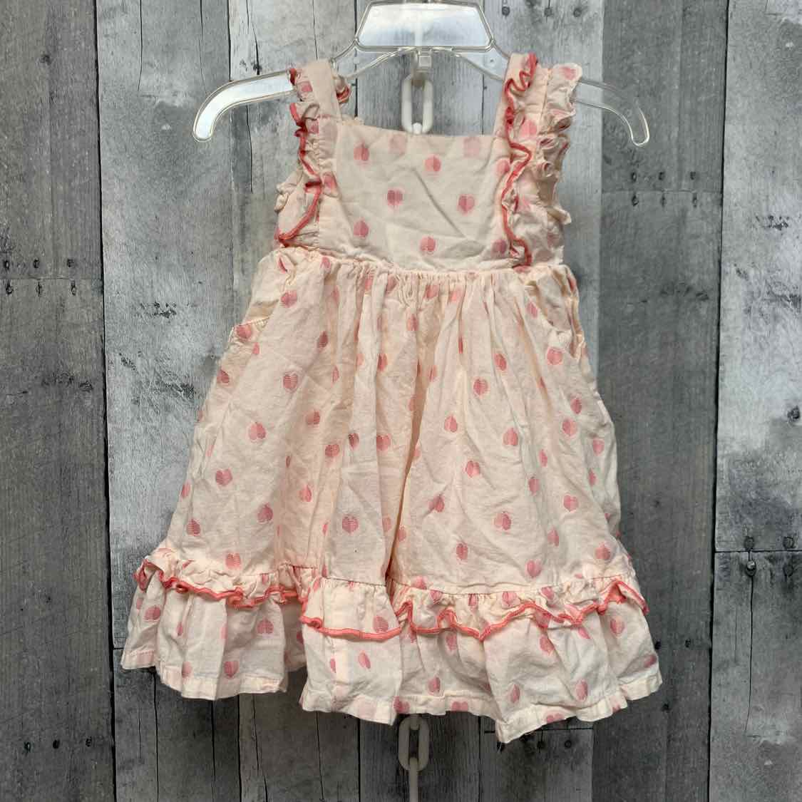 Size 18 Months Pink Print Name Brand Dress