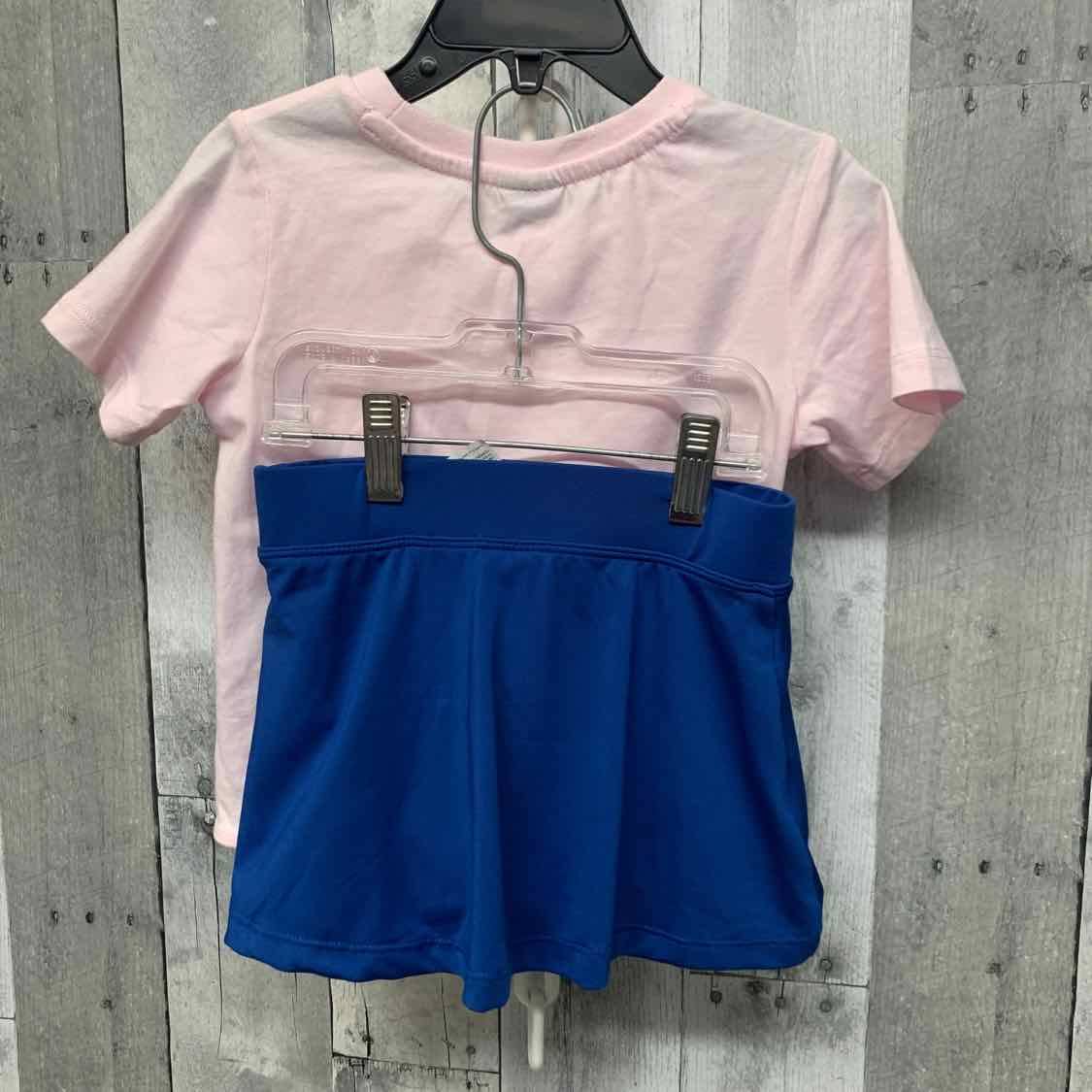 Size 3T Pink/Navy Puma Shirt/Shorts