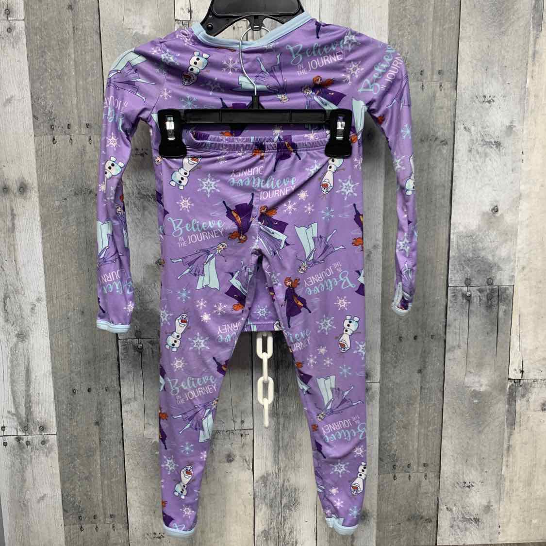 Size XSmall Purple Print Mid Brand 2pc PJs
