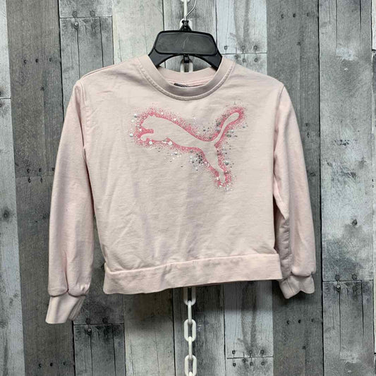 Size 6/7 Pink/Silver Puma Pull Over