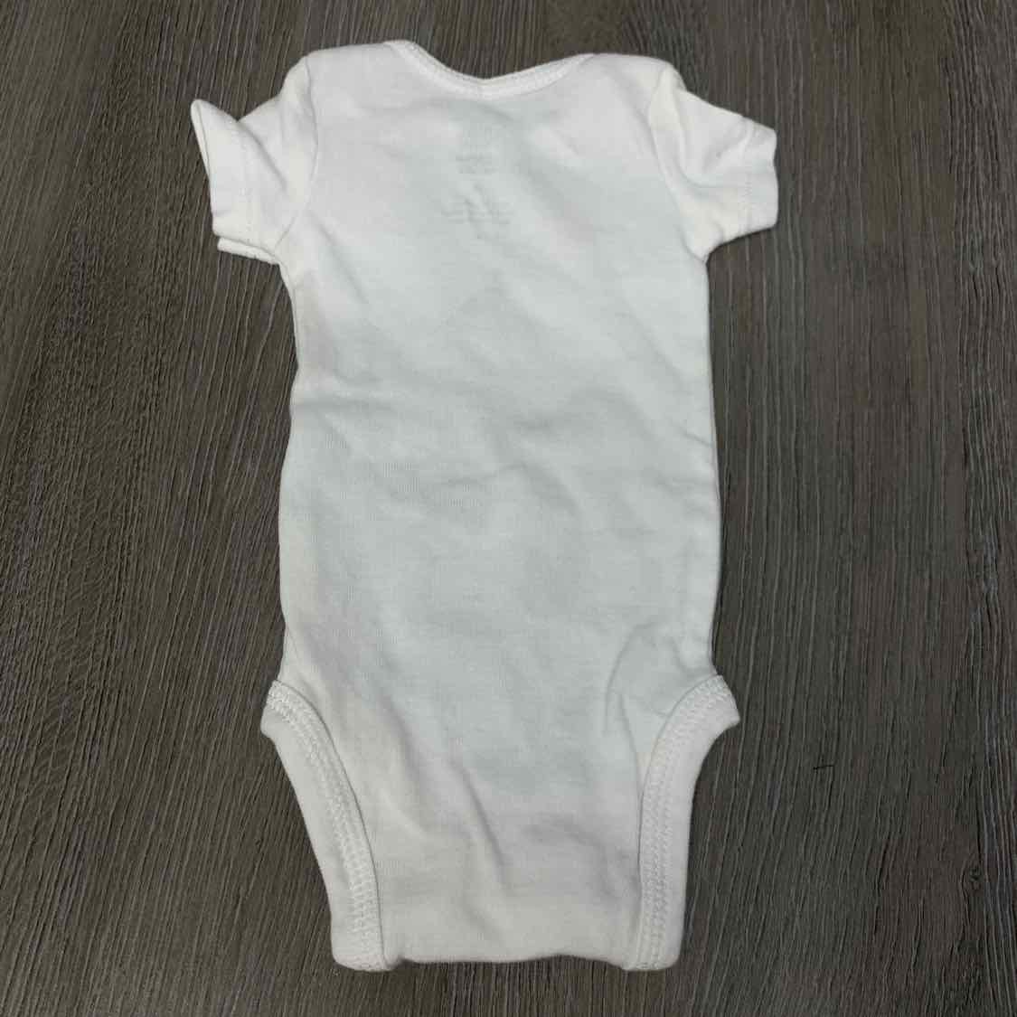 Size Preemie White Just One You Bodysuit