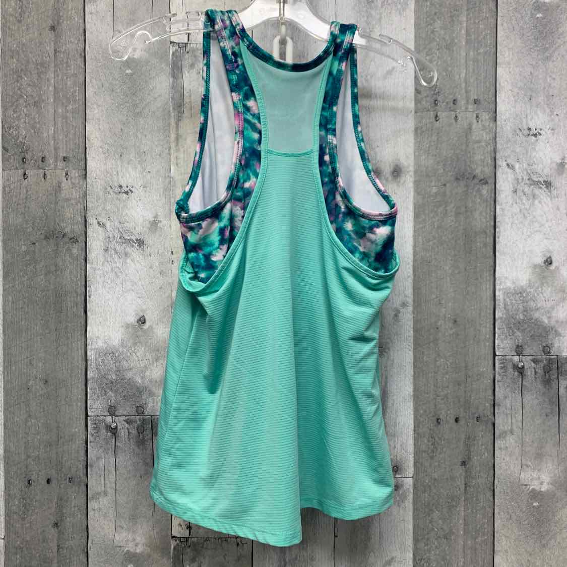 Size 7/8 Teal/Purple Avia Tank Top