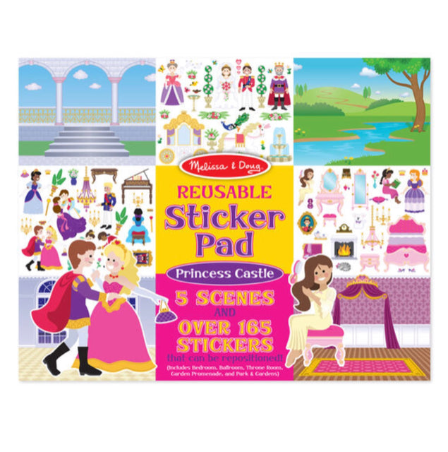 Melissa & Doug Princess Castle Reusable Sticker Pad