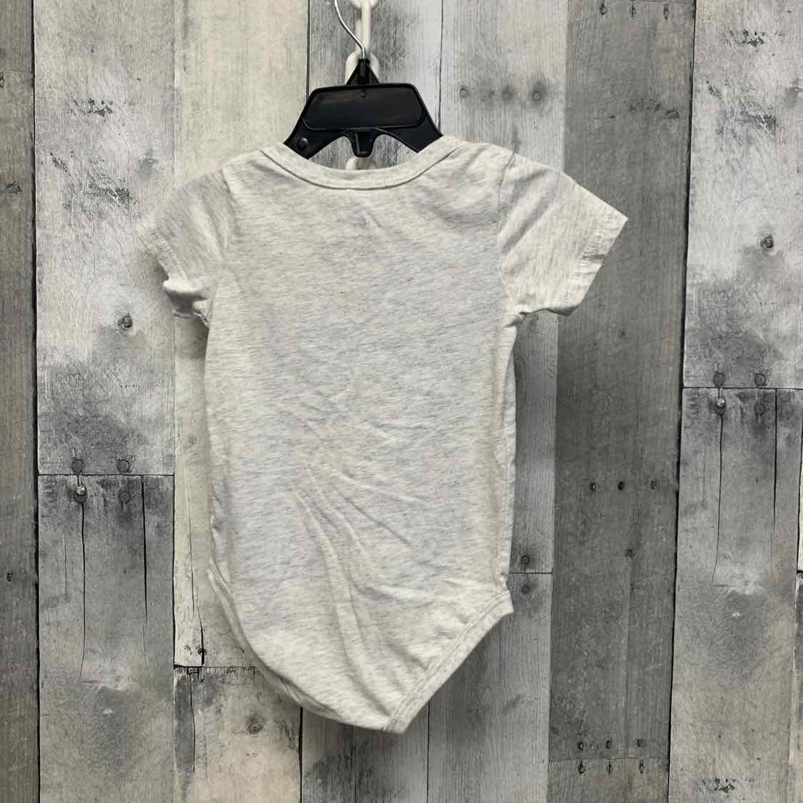 Size 12 Months Gray Sport Brand Bodysuit