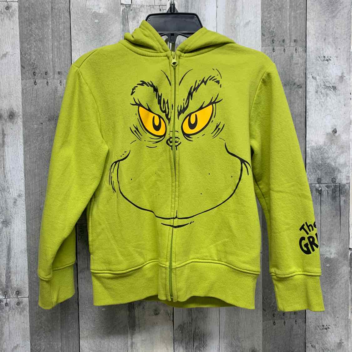 Size 6/7 Green Graphic Dr Seuss Light Jacket - OodlesCB