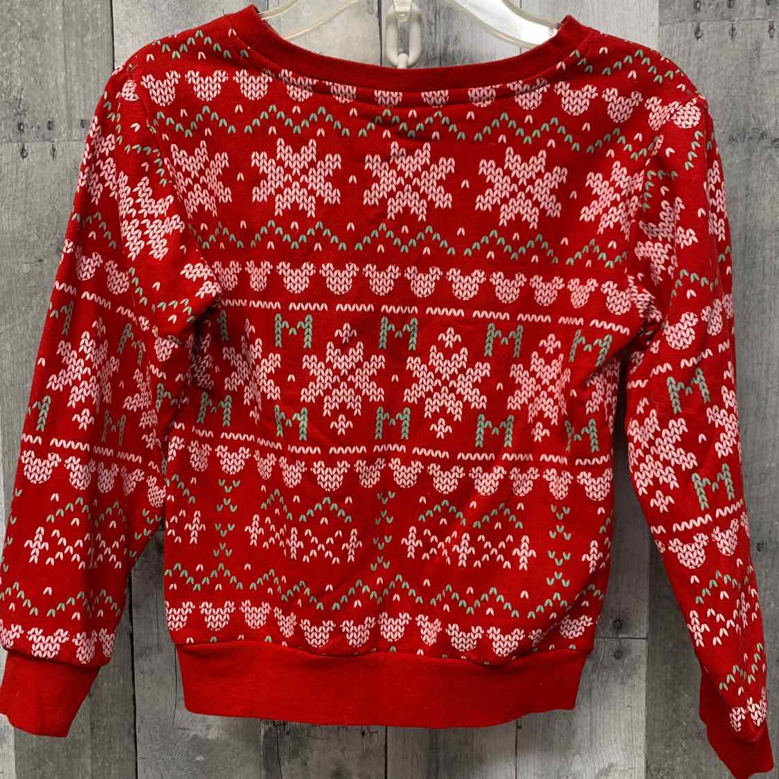 Size 6/7 Red/White Disney Pull Over