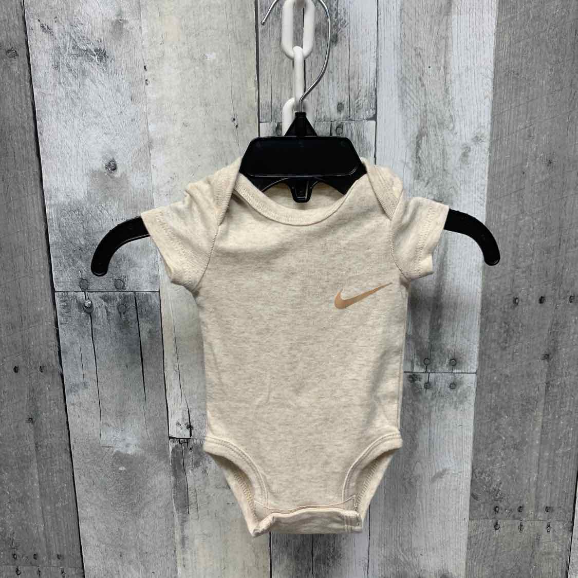 Size Newborn Tan Sport Brand Bodysuit