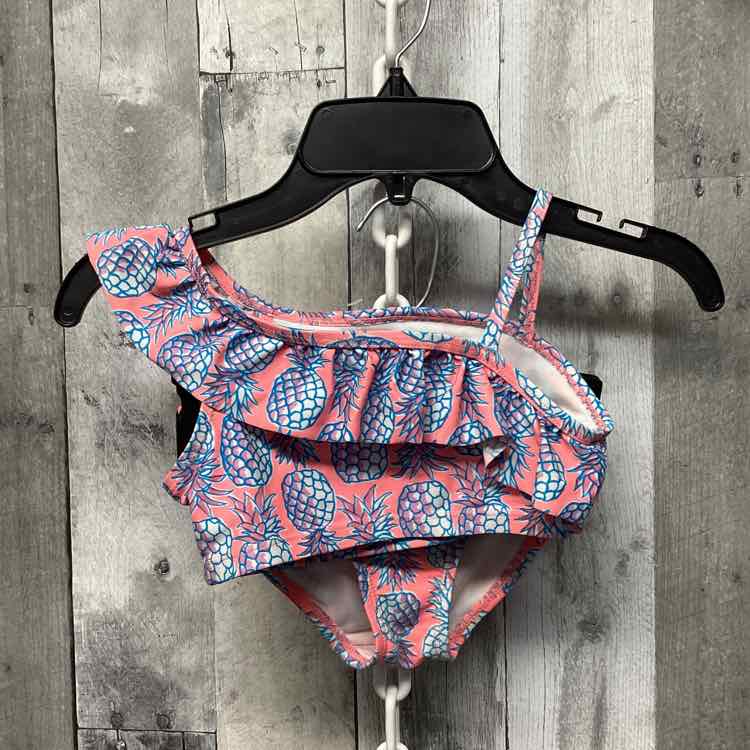 Size 5 Blue/Pink Carter's Swim Suit - 2pc+ - OodlesCB