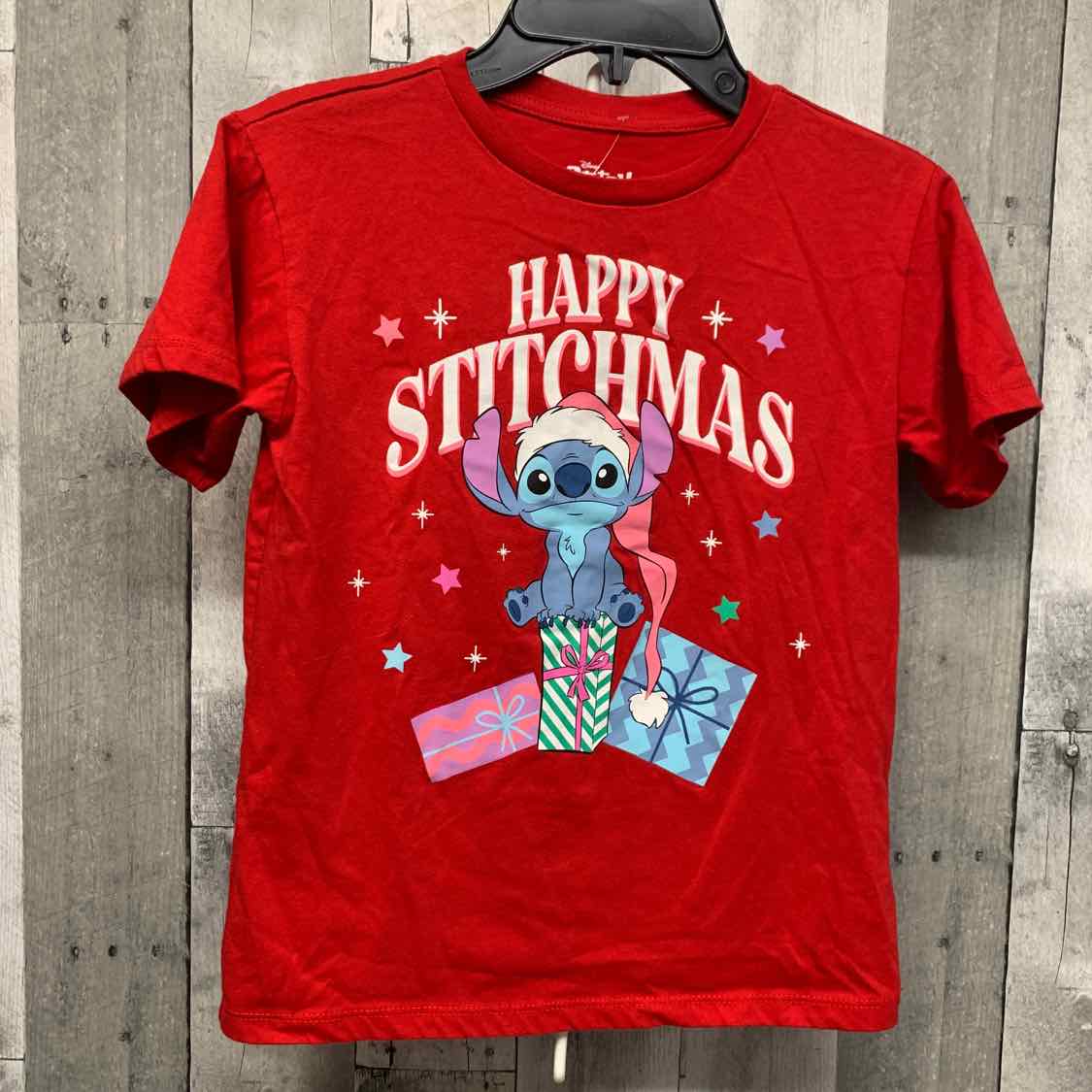 Size 7/8 Red Graphic Disney T Shirt