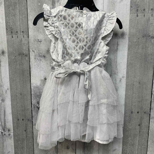 Size 2T Silver Nannette Dress