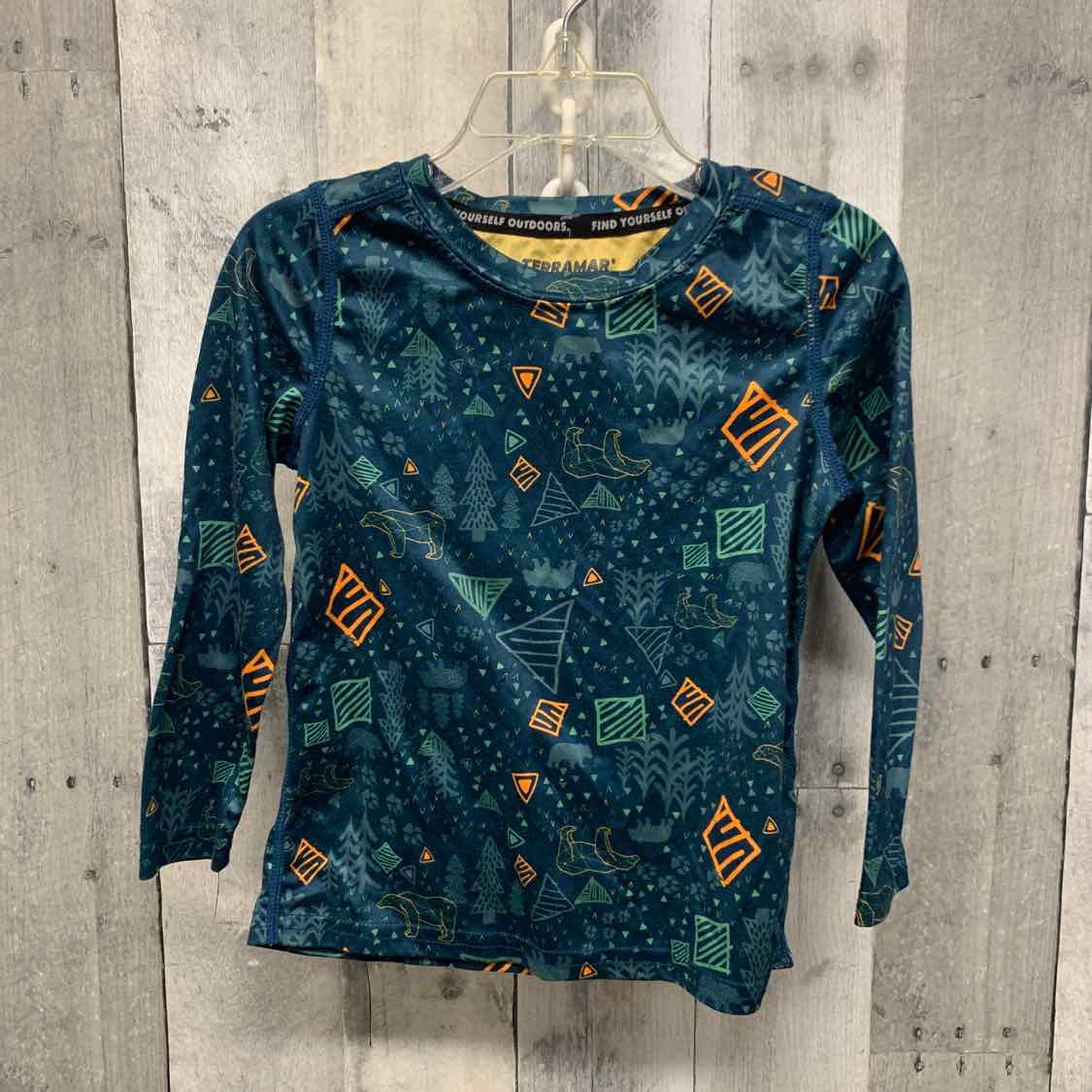 Size 3T Blue B Brand Long Sleeve Shirt