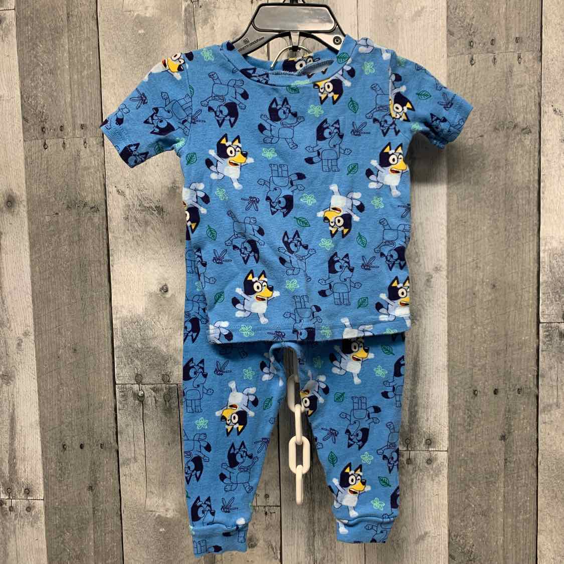 Size 2T Blue Graphic Disney 2pc PJs