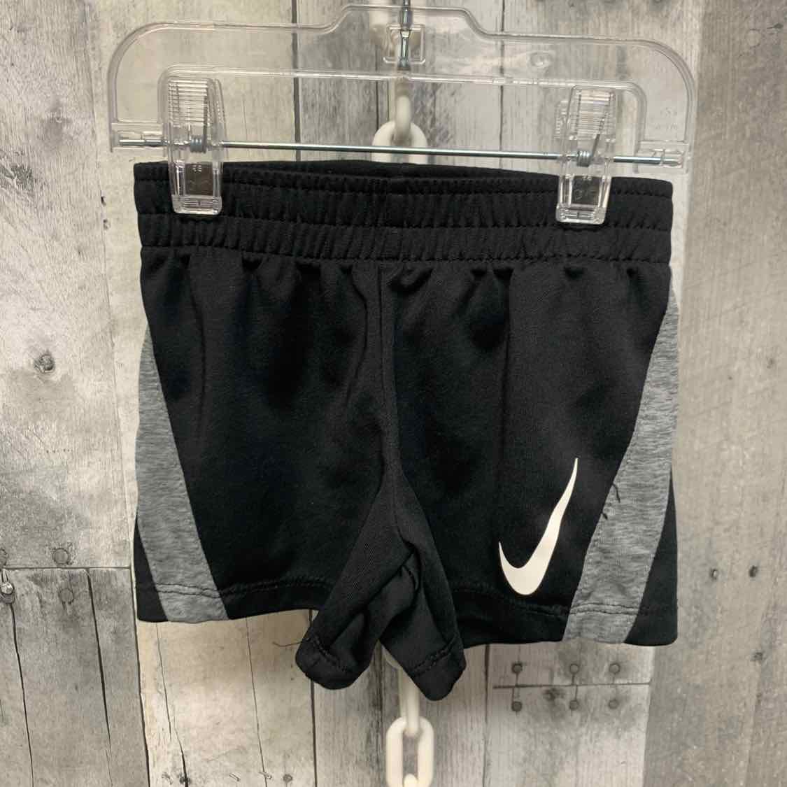 Size 12 Months Black/Gray Sport Brand Shorts - Athletic