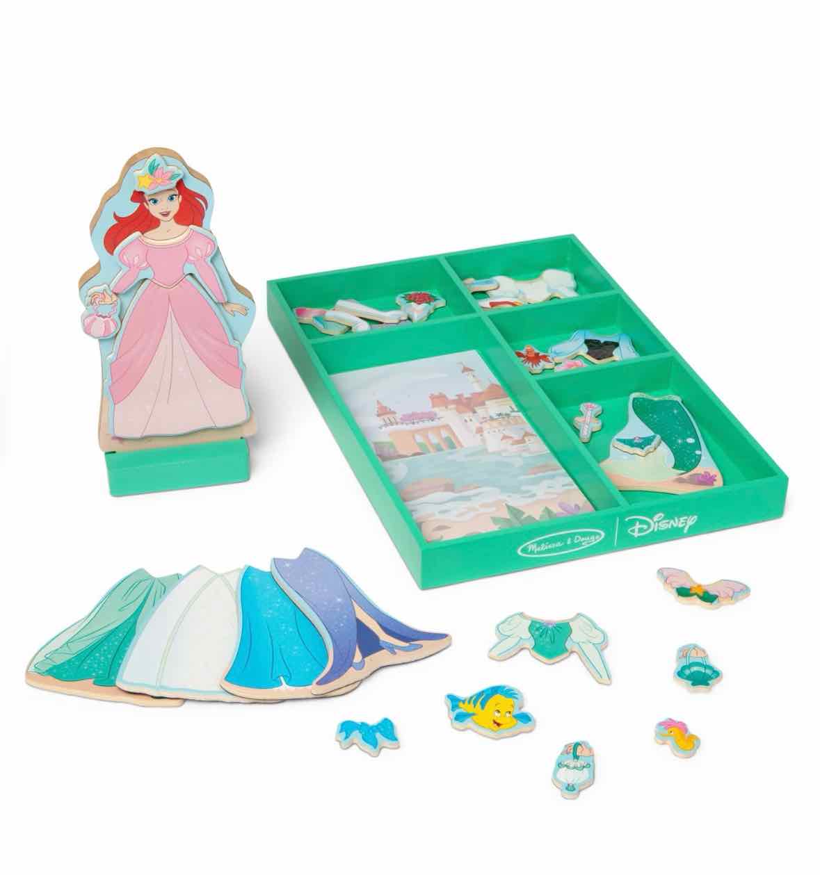 Melissa & Doug Ariel Wooden Magnetic Dress-Up