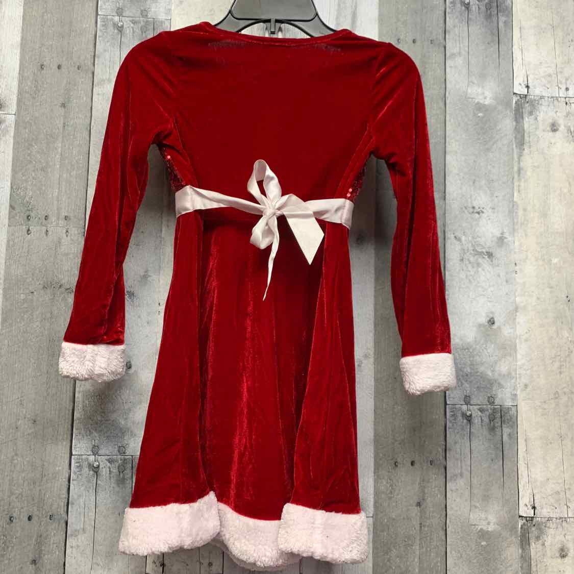 Size 8 Red/White B Brand Dress
