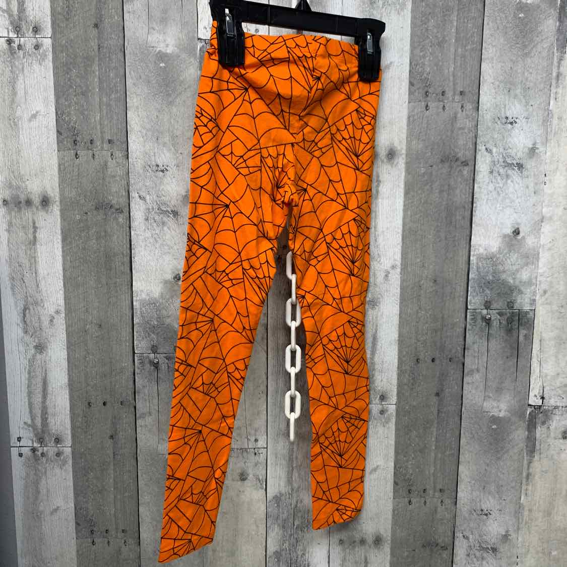 Size 7/8 Orange/Black Cat & Jack Leggings