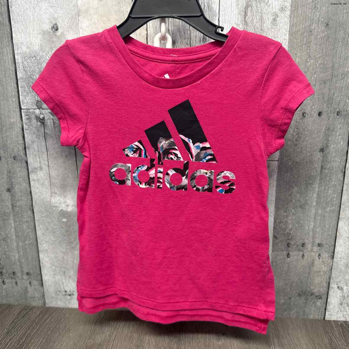 Size 2T Pink/Black Sport Brand T Shirt