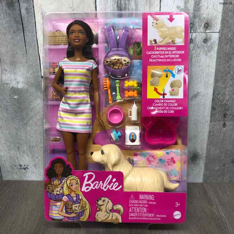 Barbie White/Purple Doll