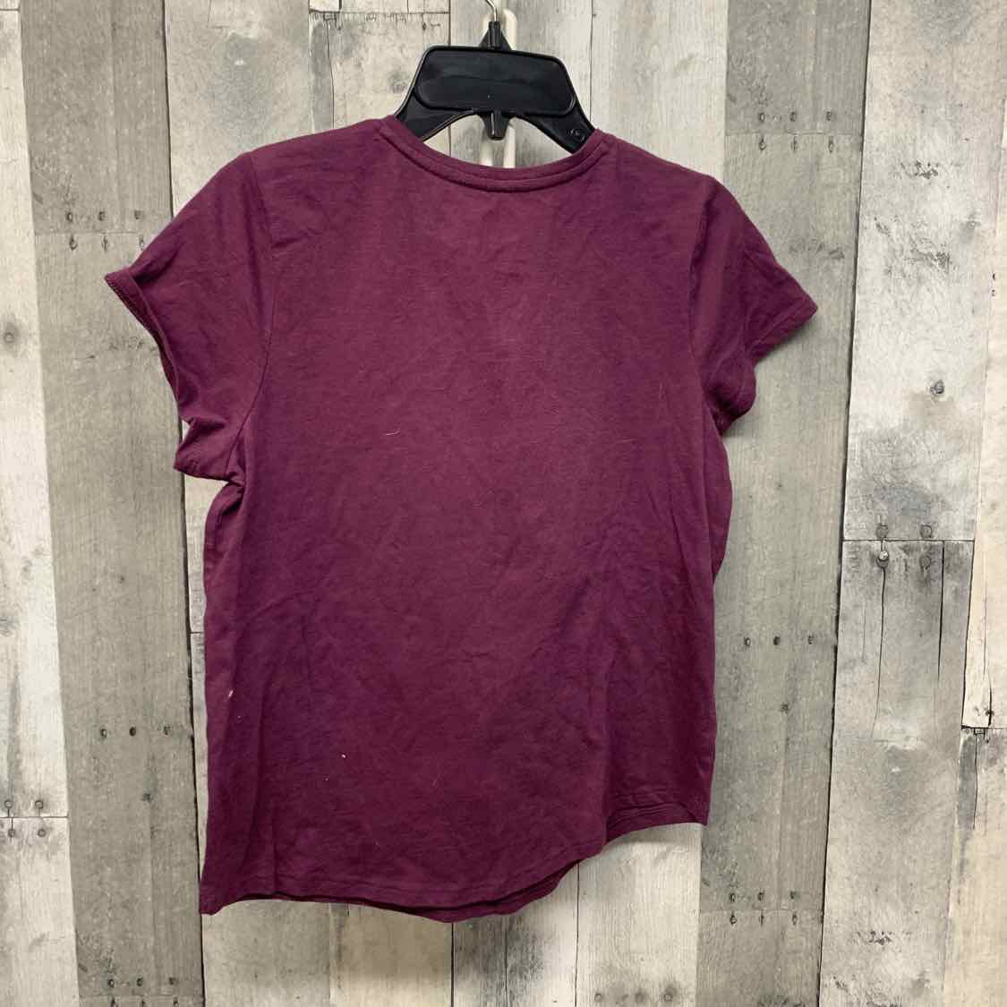 Size 12 Plus Purple Graphic SO T Shirt